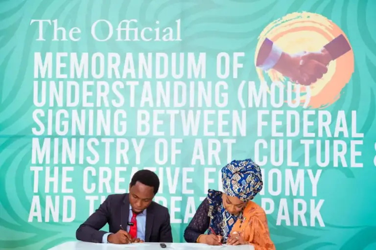 Federal Ministry Signs MoU for Development of Abuja Creative City, Aiming to Position Nigeria as Africa's Leading Cultural Hub